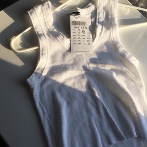 Brandy Melville white Connor tank